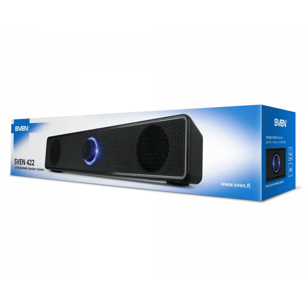 Аудиосистема 2.0 CH SVEN 422, Чёрный