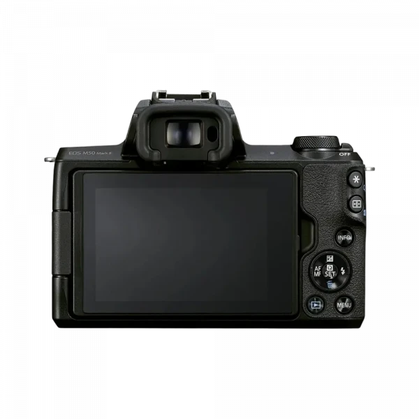Aparat Foto Mirrorless Canon EOS M50 Mark II & EF-M 15-45 IS & EF-M 55-200 IS