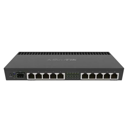 Маршрутизатор MikroTik RB4011iGS+RM, Чёрный