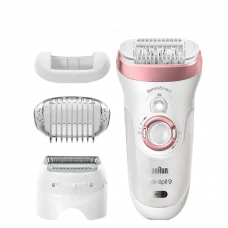 Epilator BRAUN SES9720, Alb/Roz