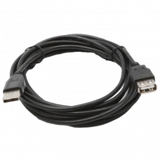 Cablu prelungitor SVEN USB 2.0 Am-Af Extension, USB Type-A (M)/USB Type-A (F), 1,8m, Negru