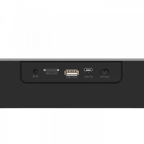 Портативная колонка SVEN PS-190, Черный/Серебристый