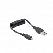 Кабель для зарядки и синхронизации Cablexpert CC-mUSB2C-AMBM-0.6M, USB Type-A/micro-USB, 0,6м, Чёрный