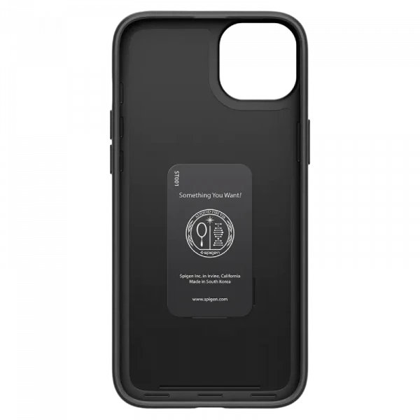 Husă Spigen iPhone 15 Plus Thin Fit, Negru