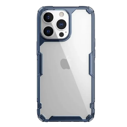 Husă Nillkin iPhone 13 Pro Max - Ultra thin TPU - Nature Pr Mag, Albastru