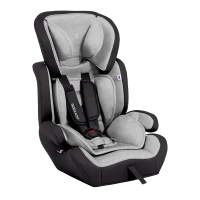 Scaun auto Kikka Boo Joyride, Grupa 1/2/3 (9-36 kg), Gri