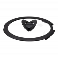 Крышка Tefal L9936482, 22см, Чёрный Прозрачный