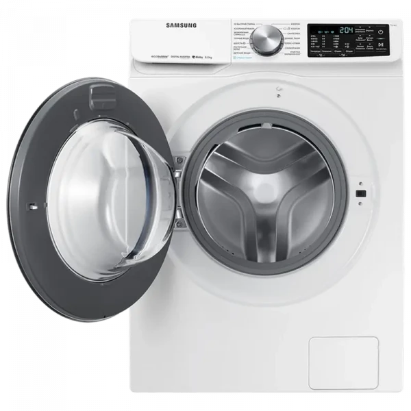 Стиральная машина Samsung WW80R62LVFWDLP, 8кг, Белый