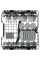 Посудомоечная машина Whirlpool WIO 3C33 E 6.5, Белый