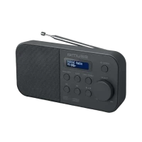 Radio portabil MUSE M-109 DB, Negru