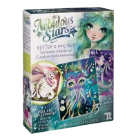 Set pentru desen Nebulous Stars Glitter & Foil Art 11011
