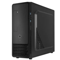 Carcasă PC Chieftec UC-03B-OP, Mini-Tower, Fără PSU, Negru