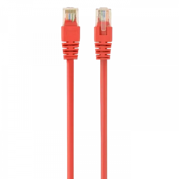 Patch cord Cablexpert PP6U-0.25M/R, Cat6 UTP, 0,25m, Roșu