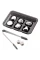 Pietre de racire Circle Joy CJ-BK02, Argintiu, 6 buc.
