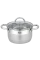 Кастрюля RESTO 92104, 3.6л, 20см, Нержавеющая сталь