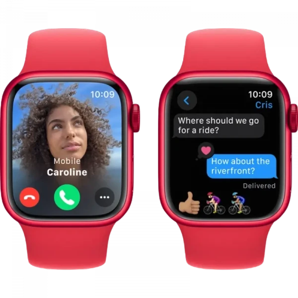 Ceas inteligent Apple Watch Series 9, 41mm, Roșu