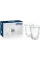 Set de pahare DeLonghi 220 ml 2 buc, Transparent