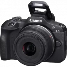 Aparat Foto Mirrorless Canon EOS R100 Black & RF-S 18-45mm f/4.5-6.3 IS STM KIT