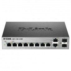 Switch de rețea D-Link DGS-1100-10/ME, 8x 10/100/1000 Mbps