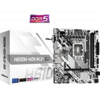 Placă de bază ASRock H610M-HDV/M.2+ D5, LGA1700, Intel H610, Micro-ATX