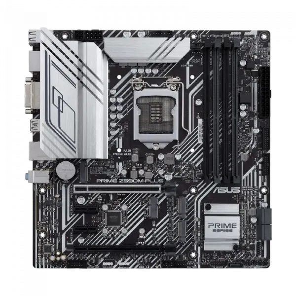 Placă de bază ASUS PRIME Z590M-PLUS, LGA1200, Intel Z590, Micro-ATX