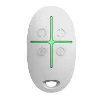 Buton de urgență Ajax SpaceControl, Alb