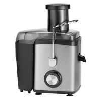Соковыжималка VITEK VT-3653, Чёрный | Нержавеющая сталь