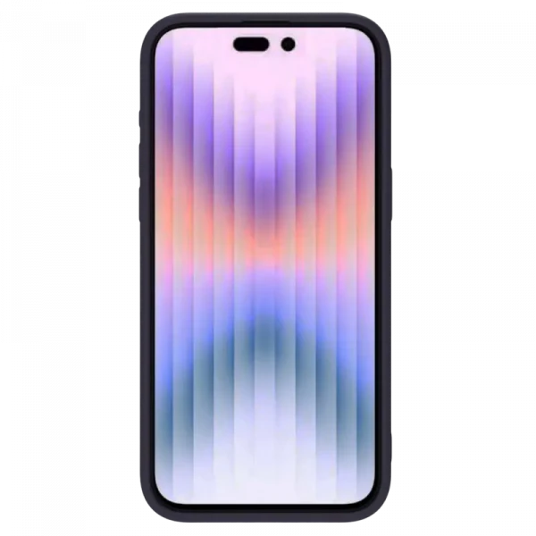 Husă Nillkin iPhone 15 Pro, CamShield Silky Silicone, Dark Purple