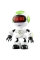 Jucărie cu telecomandă JJRC Robot R8, Alb/Verde