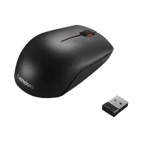 Mouse Wireless Lenovo 300 Compact, Negru
