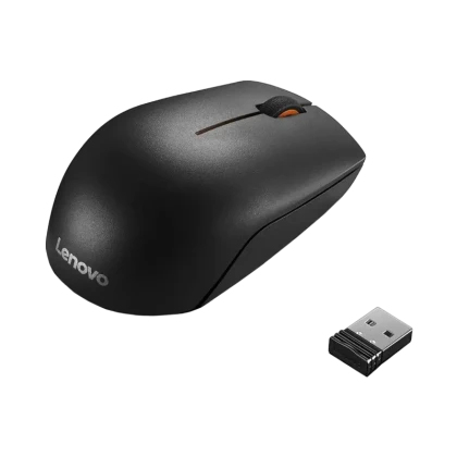 Беcпроводная мышь Lenovo 300 Compact, Чёрный