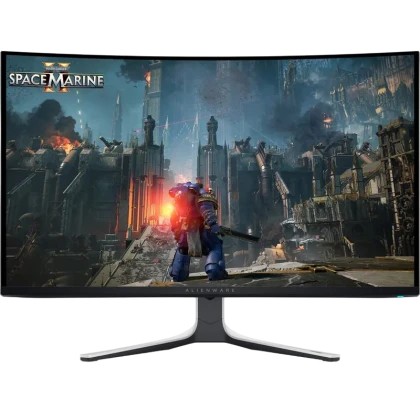 32 Monitor Gaming DELL AW3225QF, QD OLED 3840x2160 4K UHD, Negru | Alb