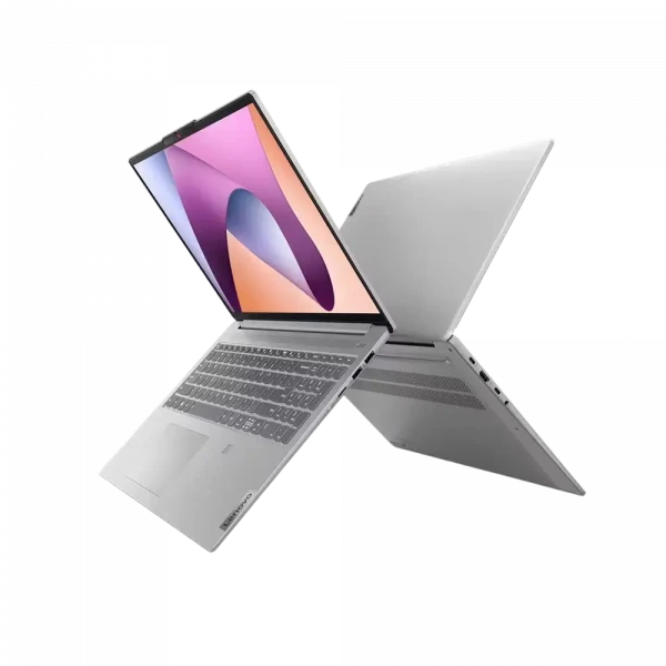 Laptop 16 Lenovo IdeaPad Slim 5 16ABR8, Cloud Grey, AMD Ryzen 5 7530U, 16GB/512GB, Fără SO