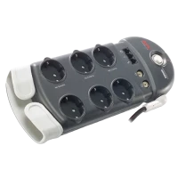 Сетевой фильтр APC SurgeArrest PH6VT3-RS, 6 Розеток, 2,4м, Серый