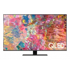 50 QLED SMART Телевизор Samsung QE50Q80BAUXUA, 3840x2160 4K UHD, Tizen, Чёрный