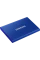 HDD portabil extern Samsung Portable SSD T7, 2 TB, Albastru (MU-PC2T0H/WW)