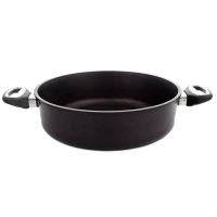 Сотейник AMT Gastroguss AMT-828-E-Z500-L, 4,3л, 28см, Чёрный