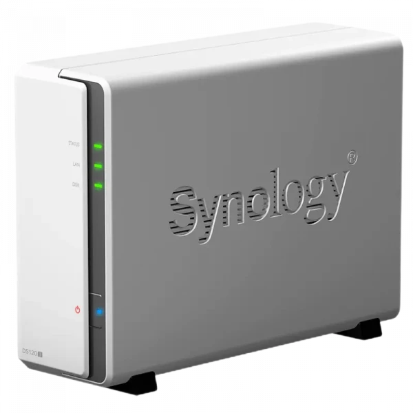 Stocare atașată la rețea SYNOLOGY DS120j, Alb