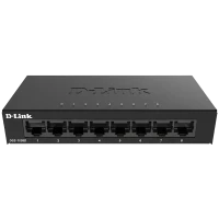Сетевой коммутатор D-Link DGS-1008D, 8x 10/100/1000 Мбит/с
