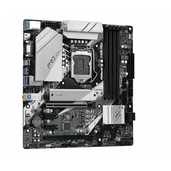 Материнская плата ASRock Z490M PRO4, LGA1200, Intel Z490, Micro-ATX