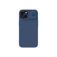 Чехол Nillkin iPhone 14, CamShield Silky Silicone, Синий