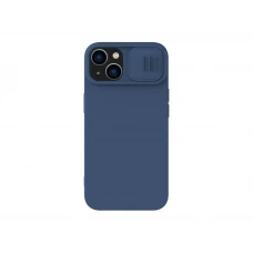 Чехол Nillkin iPhone 14, CamShield Silky Silicone, Синий