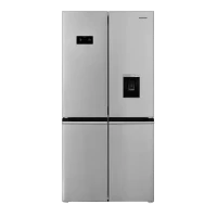 Frigider Sharp SJ-FA25IHDAF-EU, Oțel inoxidabil