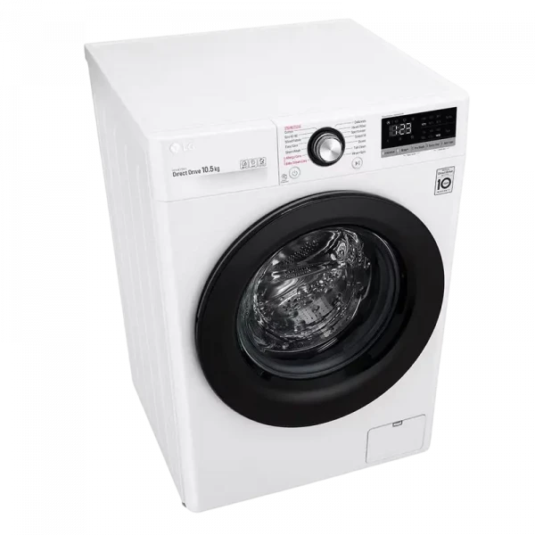 Mașină de spălat LG F4WV310S6E, 10,5kg, Alb