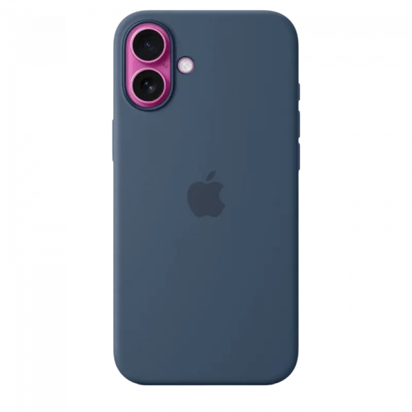 Husă Apple iPhone16 Plus Silicone Case with MagSafe, Denim