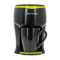 Cafetieră cu picurare Polaris PCM0109, 350W, Negru