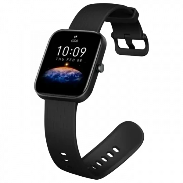 Ceas inteligent Xiaomi Amazfit Bip 3 Pro, 44mm, Negru