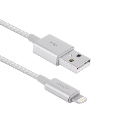 Кабель для зарядки и синхронизации Moshi iPhone Lighting USB Cable, USB Type-A/Lightning, 1,2м, Серебристый