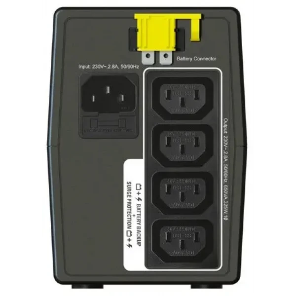 Источник бесперебойного питания APC Back-UPS BX650LI, Линейно-интерактивный, 650VA, Башня