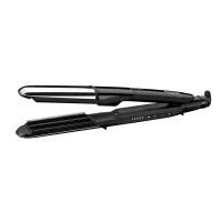 Выпрямитель для волос BaByliss 2 in 1 Steam Shine ST496E, Чёрный | Серебристый